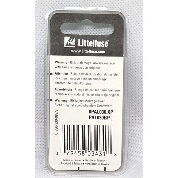 Adv Littelfuse 30A PAL Auto-Link Female Terminal Fuse OEM PAL030BP 0PAL030.XP - Picture 5 of 8